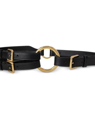 Tri-Strap O-Ring Leather Belt