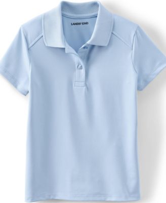 Girls Short Sleeve Feminine Fit Rapid Dry Polo Shirt