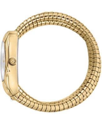 Women's Gold Stainless Steel Bracelet Watch, 35mm