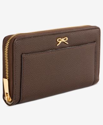 Angii Solid Zip-Around Wallet, Macy's Exclusive