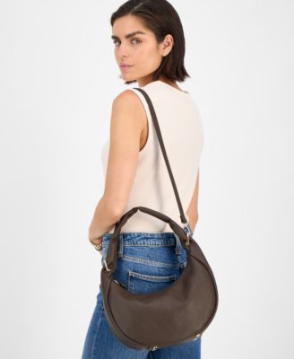 Harlowwe Small Pebbled Hobo Bag, Exclusively at Macy's