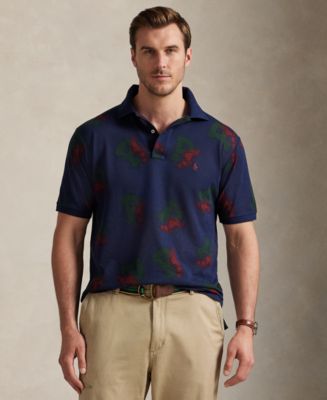 Polo Ralph Lauren Men's Big & Tall P-Wing Mesh Polo Shirt - Macy's
