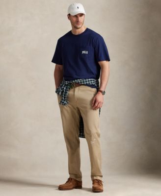 Men's Big & Tall Polo Bear Jersey T-Shirt