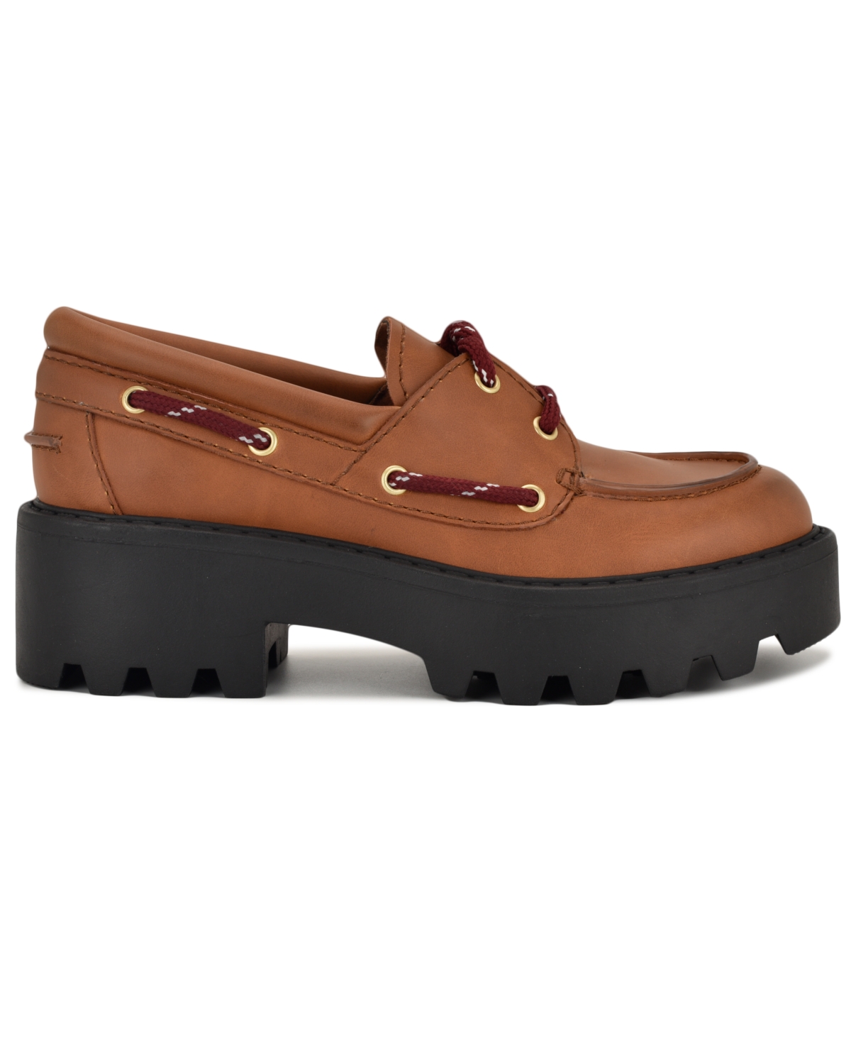 Nine West Kerisa Lug Sole Loafer In Brown