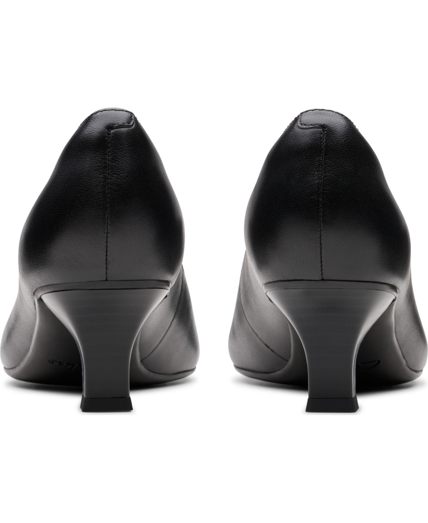 Женские туфли Clarks Collection Kepley Vine Pumps, цвет: Чёрный кожаный — фото 3