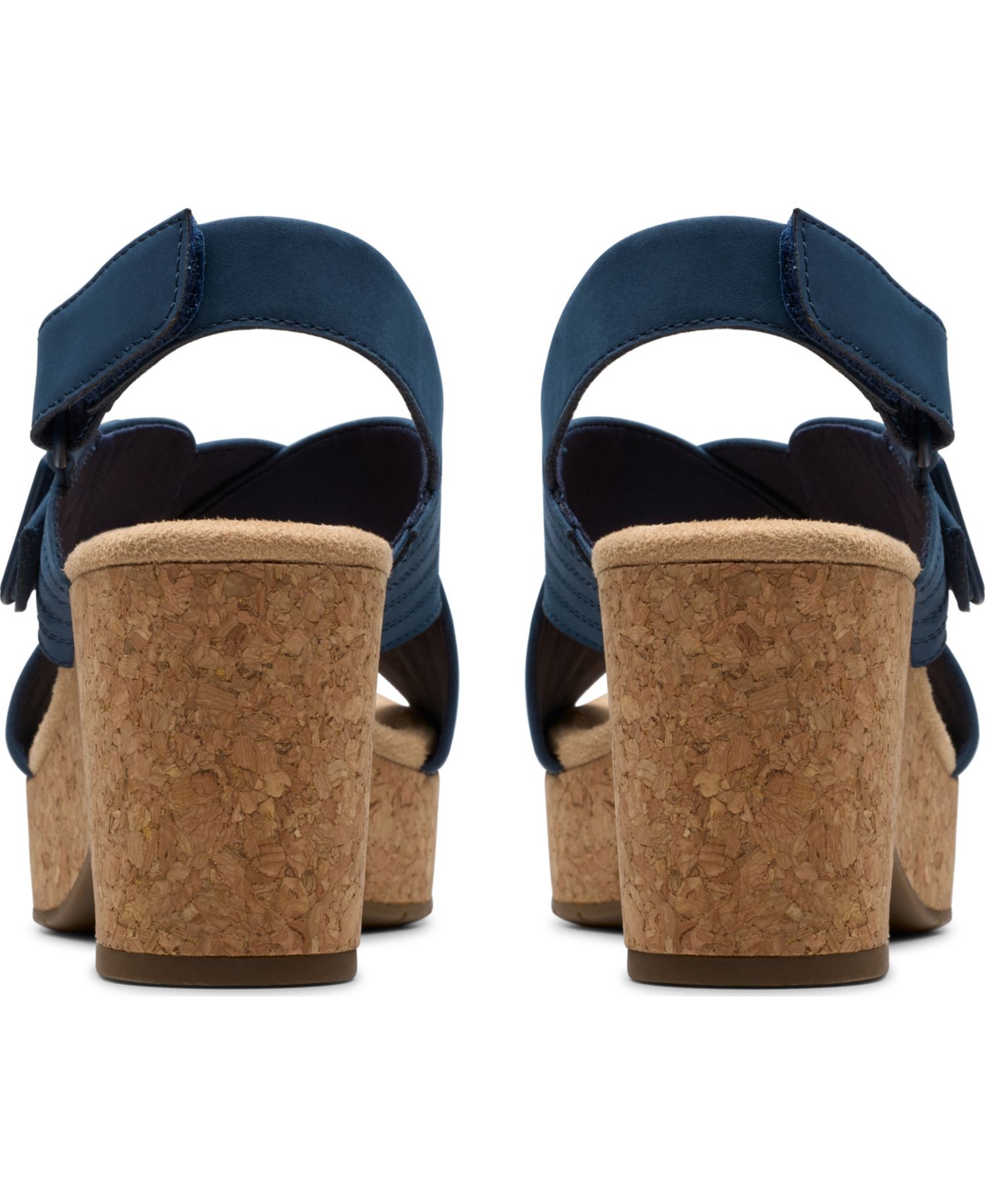 Collection Nerisa West Buckle Wedge Sandals