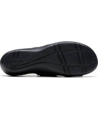 Merliah2 Belle Flower Leather Wedge Sandals