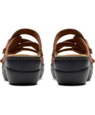 Merliah2 Cove Casual Leather Wedge Sandals