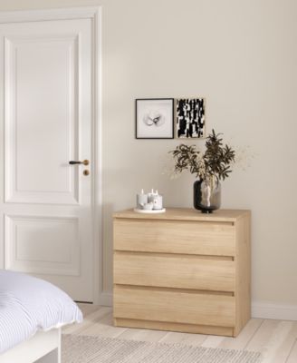 30.31" Wide 3 Drawer Chest