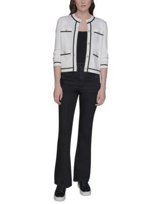 Women's Sailor Flared-Leg Jeans