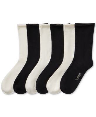 Lauren Ralph Lauren - Women's 6-Pk. Roll Drop Needle Socks