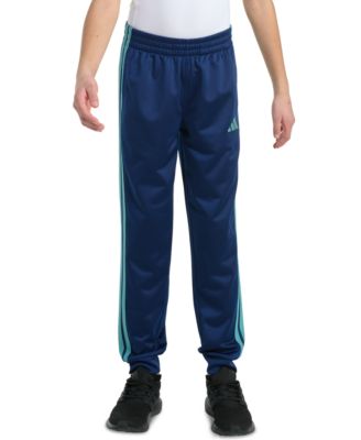adidas - Big Boys Elastic-Waistband 3-Stipe Tricot Jogger Pants