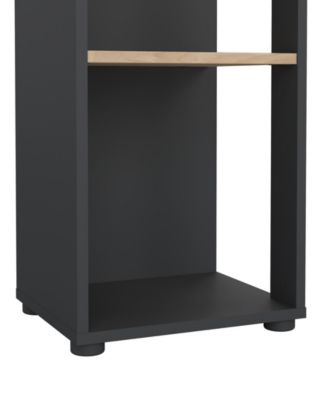 80.59" High 5 Shelf Narrow Bookcase