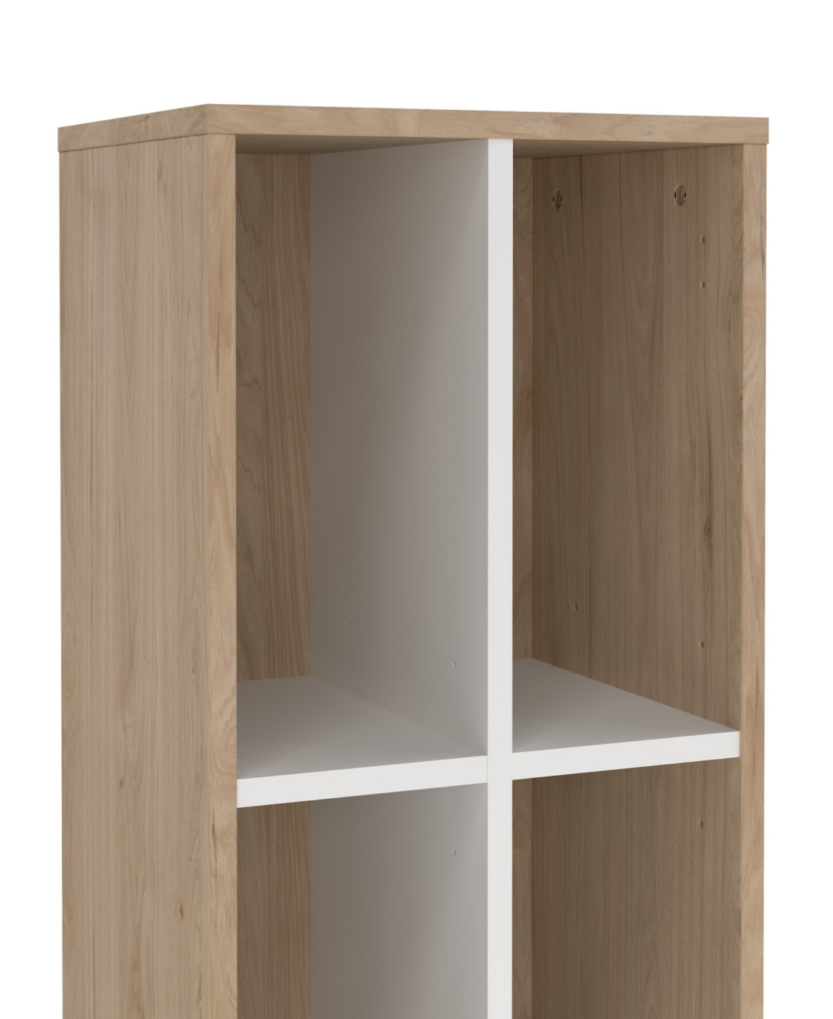 Tvilum 80.59" Wood 10 Shelf Narrow Bookcase