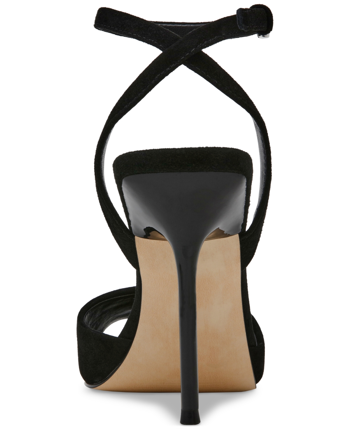 Steve Madden Lilac Two-piece Dress Sandals In Black