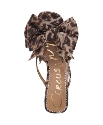  Women's Natalina Bow Kitten-Heel Dress Sandals