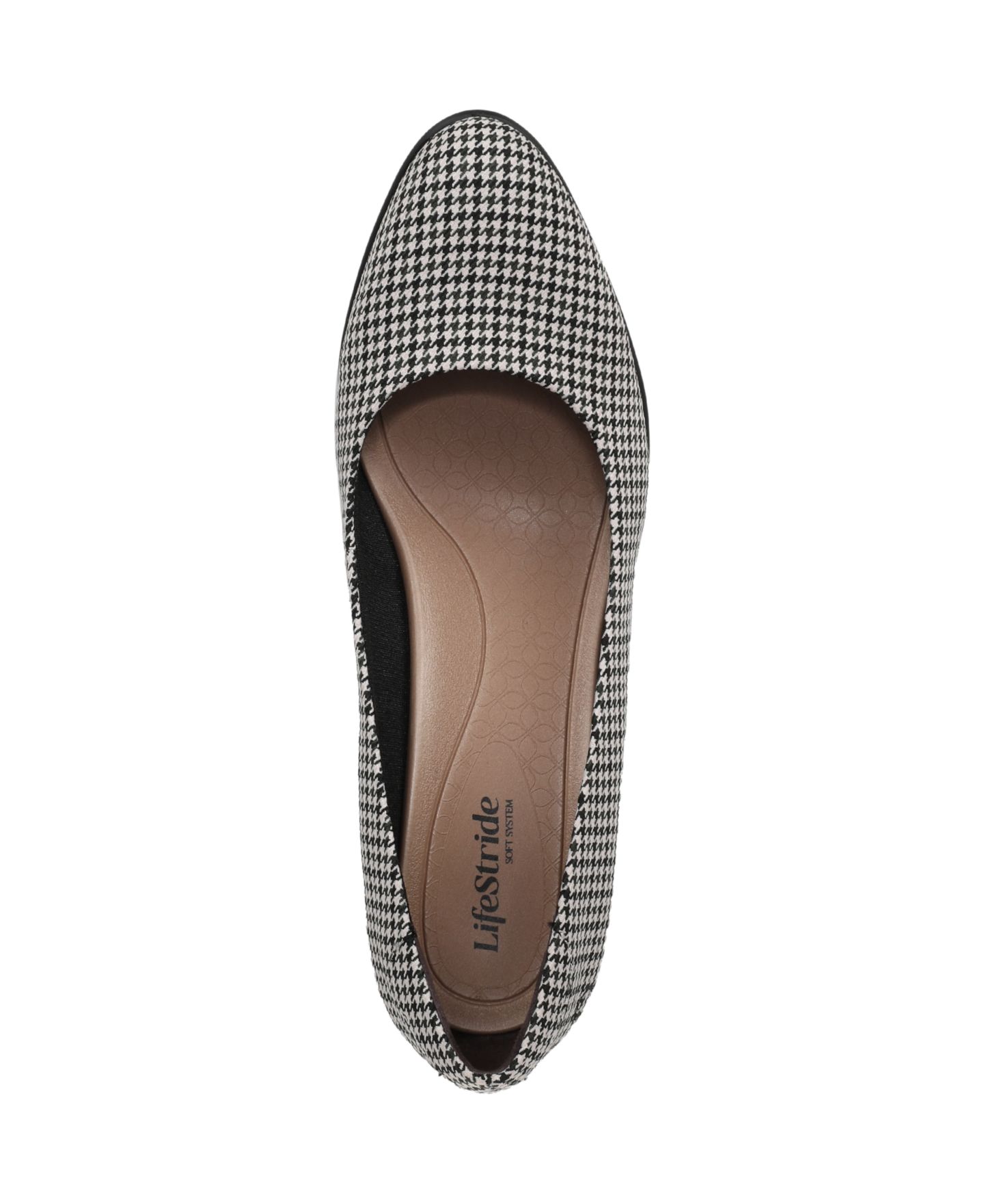 Женские туфли LifeStride Elevate Block Heel Dress Pumps, цвет: Чёрная гусиная лапка — фото 4