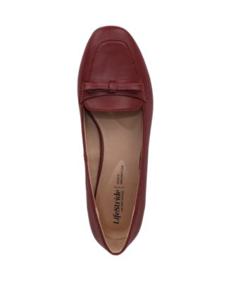Women's Claudine Square Toe Block Heel Ballerina Flats