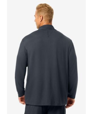 Big & Tall Supersoft Jersey 1/4 Zip Pullover