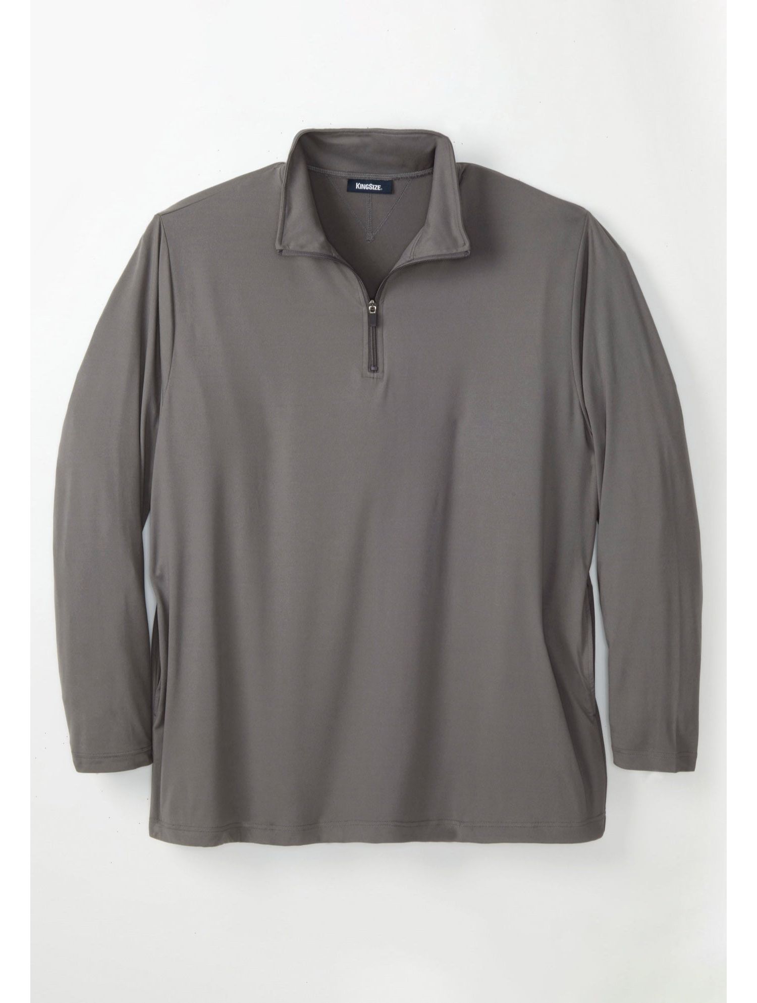 Men's Big and Tall SuperSoft Jersey 1/4 Zip Pullover