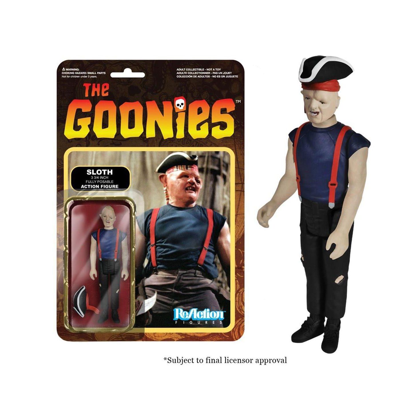 Детская фигурка Funko The Goonies Sloth ReAction 3.75" Action Figure, 14+ Years — фото 1