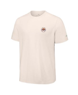 Мужская кремовая футболка Houston Astros Fly Ball Club от Tommy Bahama кремового цвета