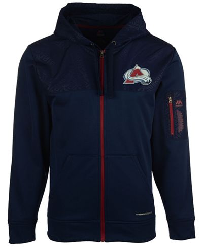 Majestic Men's Colorado Avalanche Ready For Action Full-Zip Hoodie