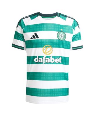 Мужская футболка Adidas White Celtic 2025/26, домашняя реплика