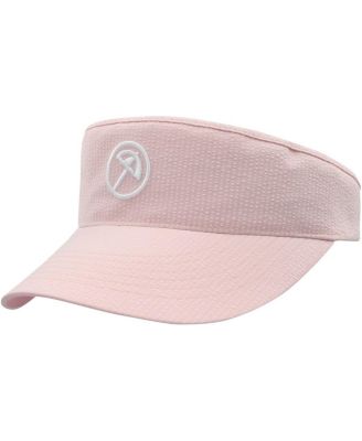 Puma - Women's&nbsp;Pink Arnold Palmer Invitational Seersucker Adjustable Visor