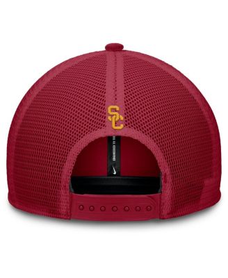 Men's Crimson USC Trojans Rise Adjustable Hat