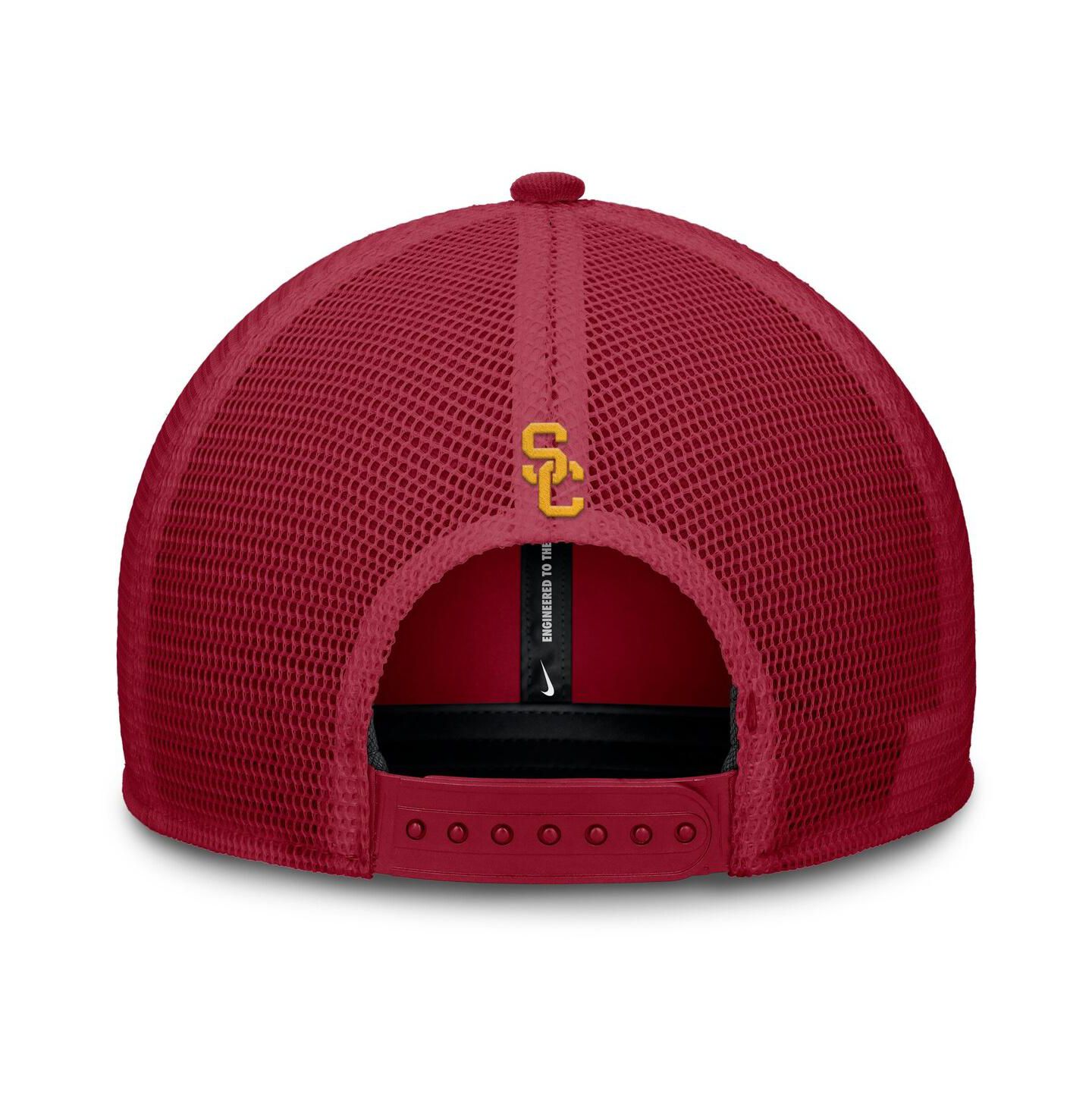 Мужская кепка Nike Crimson USC Trojans Rise Adjustable Hat — фото 4