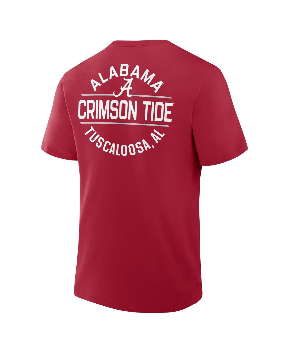 Fanatics Men's Crimson Alabama Crimson Tide Fastbreak T-shirt In Red