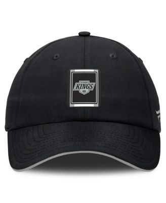 Men's Black/Silver Los Angeles Kings Authentic Pro Ripstop Adjustable Hat
