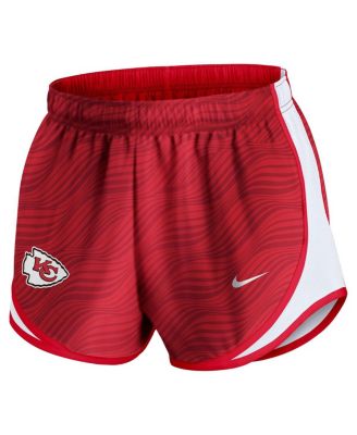 Women's Red Kansas City Chiefs Tempo Performance Shorts