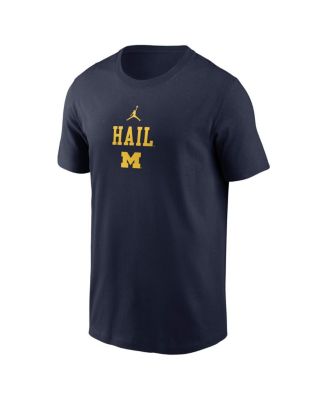 Мужская футболка Jordan's Navy Michigan Wolverines с 2-мя хитами в наборе