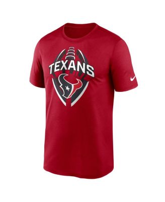 Men's Red Houston Texans Legend Icon Performance T-Shirt