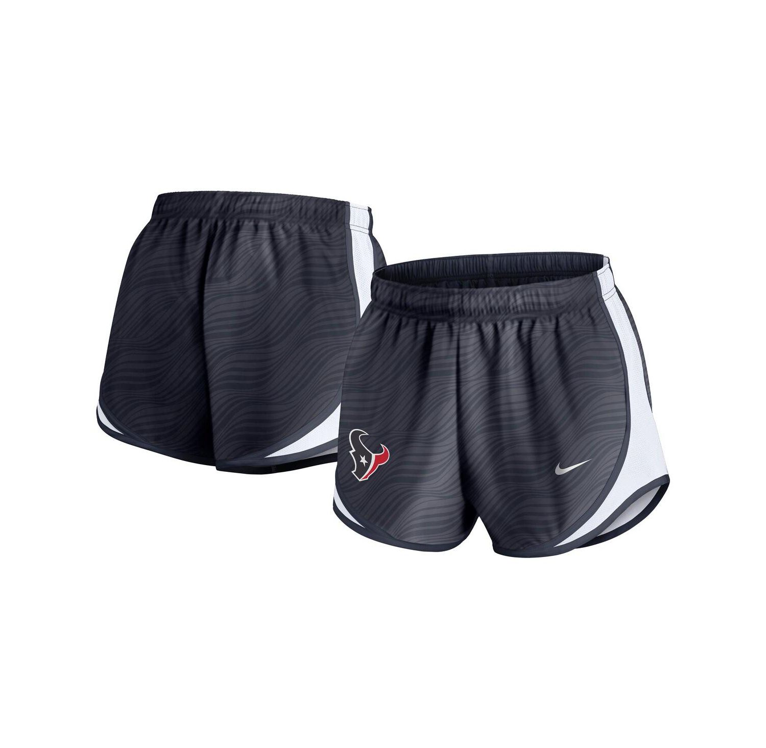 Women's Navy Houston Texans Tempo Performance Shorts