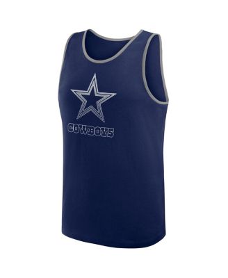 Men's Navy Dallas Cowboys Unmatched Success Tank Top