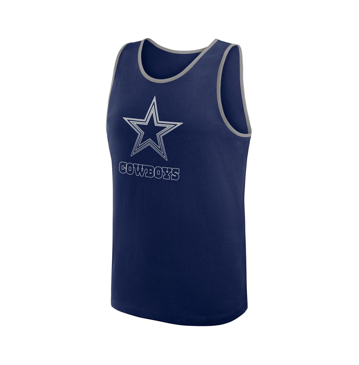 Мужской топ Logo Athletic Navy Dallas Cowboys Unmatched Success — фото 2
