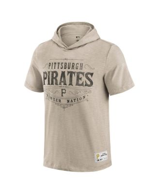 Darius Rucker Collection by Men's Tan Pittsburgh Pirates Hooded T-Shirt