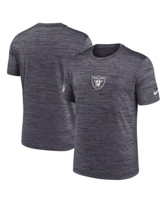 Nike - Men's Black Las Vegas Raiders Sideline Velocity Performance T-Shirt