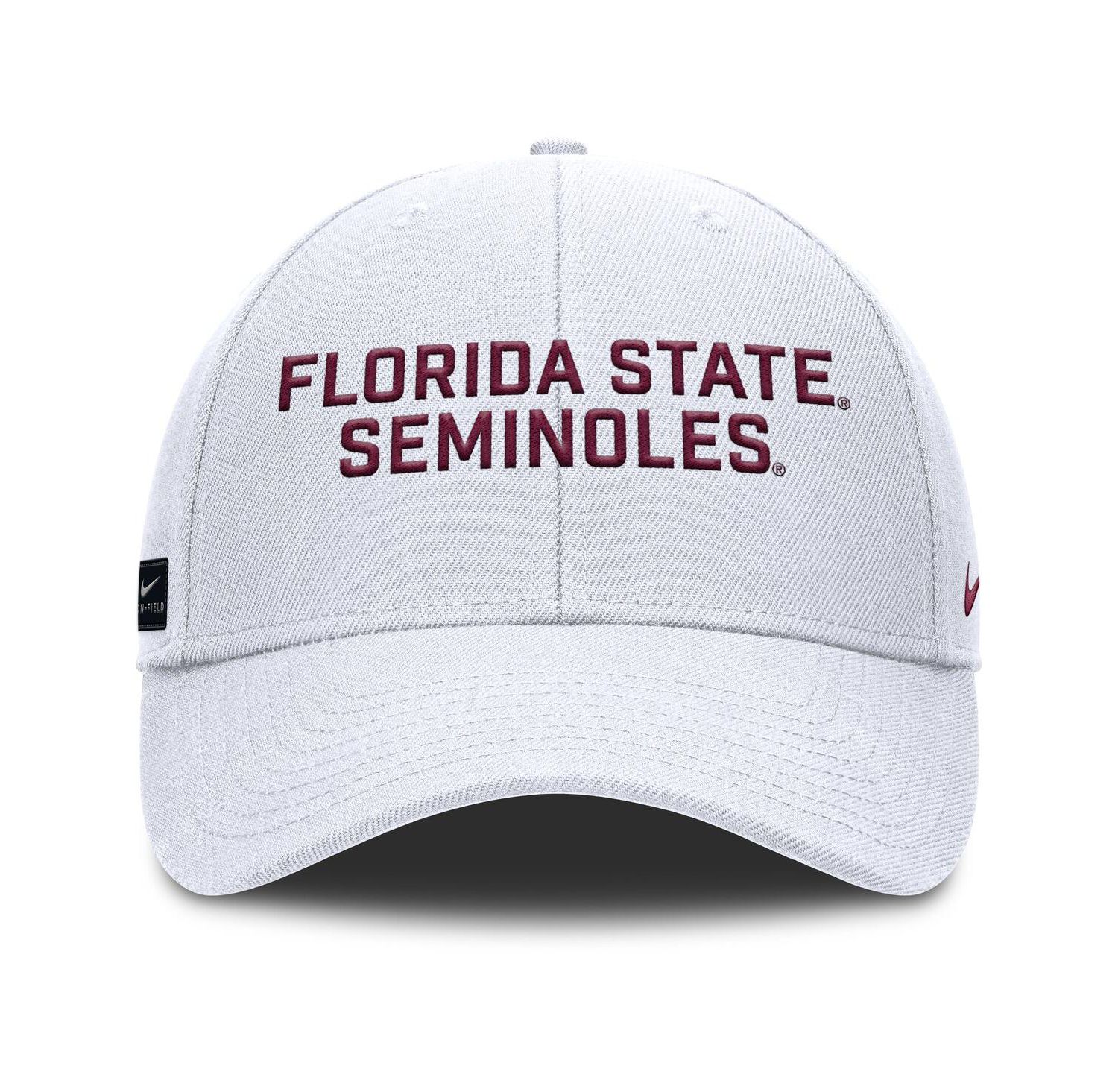 Men's White Florida State Seminoles Rise Practice Adjustable Hat