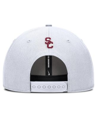 Men's White USC Trojans Rise Practice Adjustable Hat