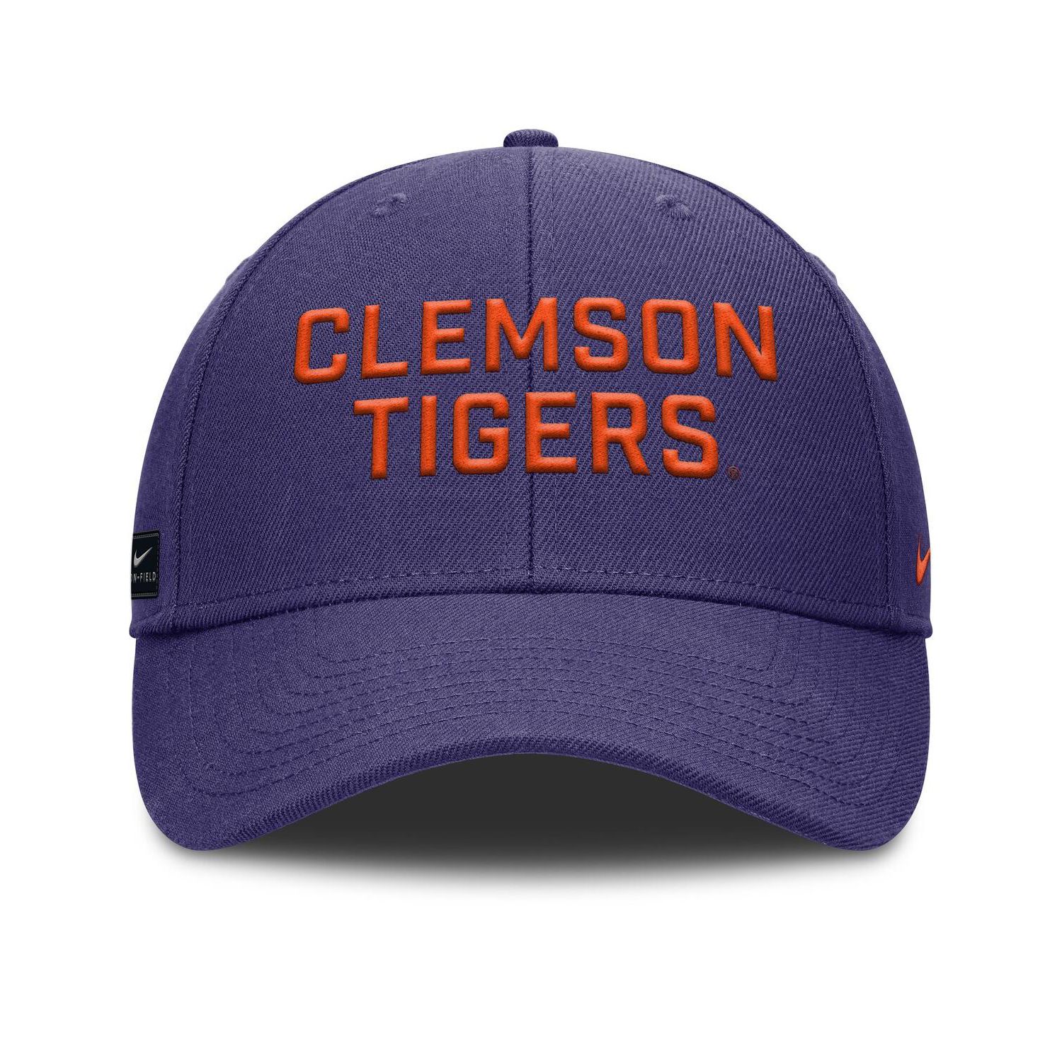 Men's Purple Clemson Tigers Rise Practice Adjustable Hat
