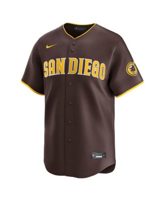 Men's Jackson Merrill Brown San Diego Padres Road Limited Jersey