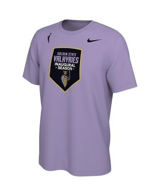 Мужская и женская футболка Nike Violet Golden State Valkyries с эмблемой первого сезона 2025 года от Nike