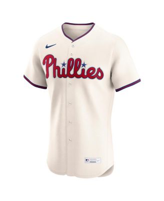 Мужская футболка Nike Bryce Harper Cream Philadelphia Phillies Alternate 2 Elite