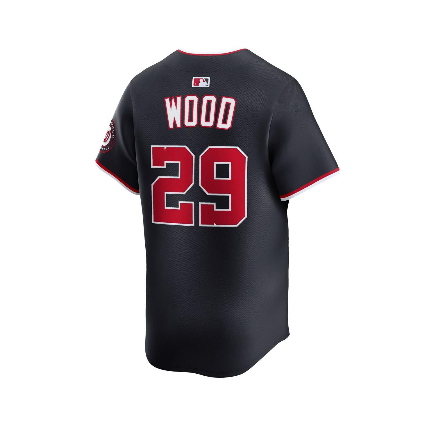 Men's James Wood Navy Washington Nationals Alternate Limited Jersey