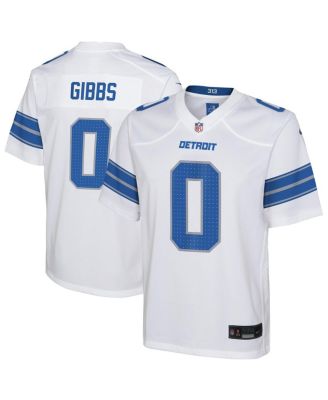 Nike - Big Boys and Girls Jahmyr Gibbs White Detroit Lions Game Jersey