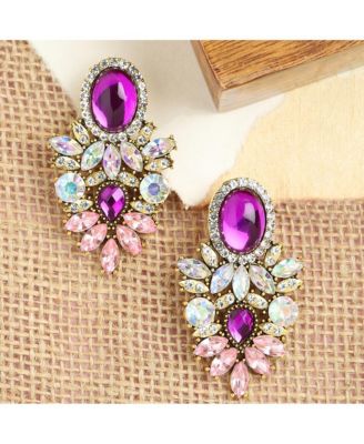 Party Stone Drop Earrings